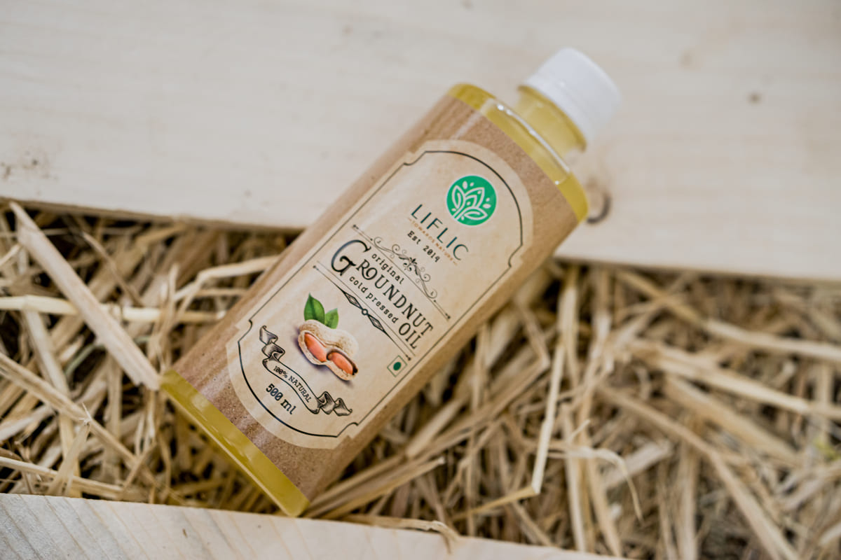 Cold Pressed Groundnut Oil